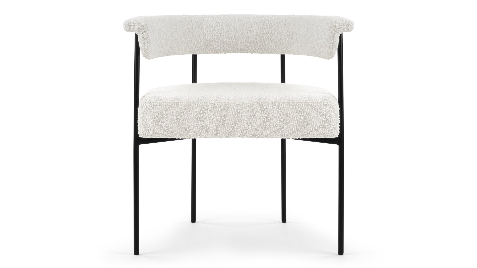 MeiMei - Mei Armchair, Warm White Boucle