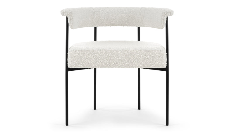 MeiMei - Mei Armchair, Warm White Boucle