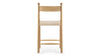 Sara - Sara - Sara Bar Stool, Oak, Seat Height 61cm - Image 4