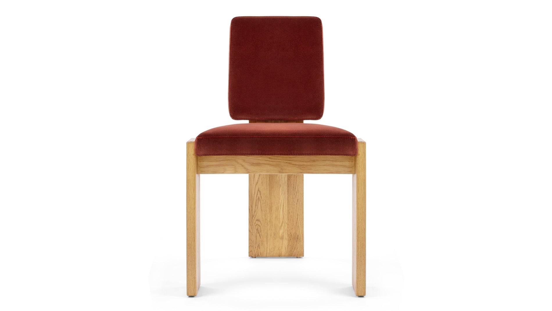 MaximMaxim - Maxim Side Chair, Garnet Velvet