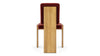 Maxim - Maxim - Maxim Side Chair, Garnet Velvet - Image 4