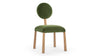 Fossie - Fossie - Fossie Side Chair, Moss Green Velvet - Image 2