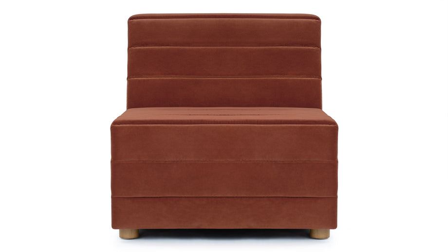 RhodesRhodes - Rhodes Lounge Chair, Ancho Velvet