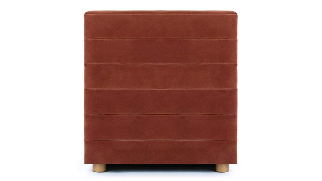 RhodesRhodes - Rhodes Lounge Chair, Ancho Velvet