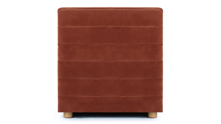 RhodesRhodes - Rhodes Lounge Chair, Ancho Velvet