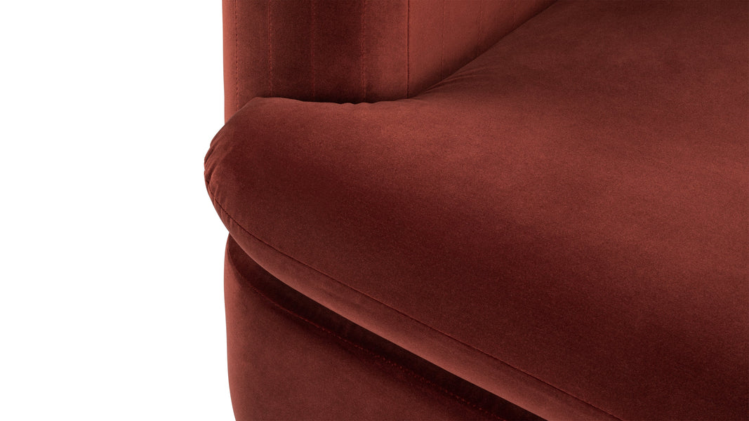 MorrellMorrell - Morrell Module, Left Arm, Garnet Velvet