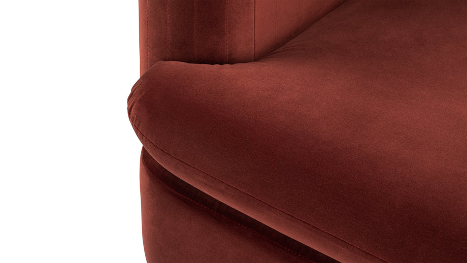 MorrellMorrell - Morrell Module, Left Arm, Garnet Velvet