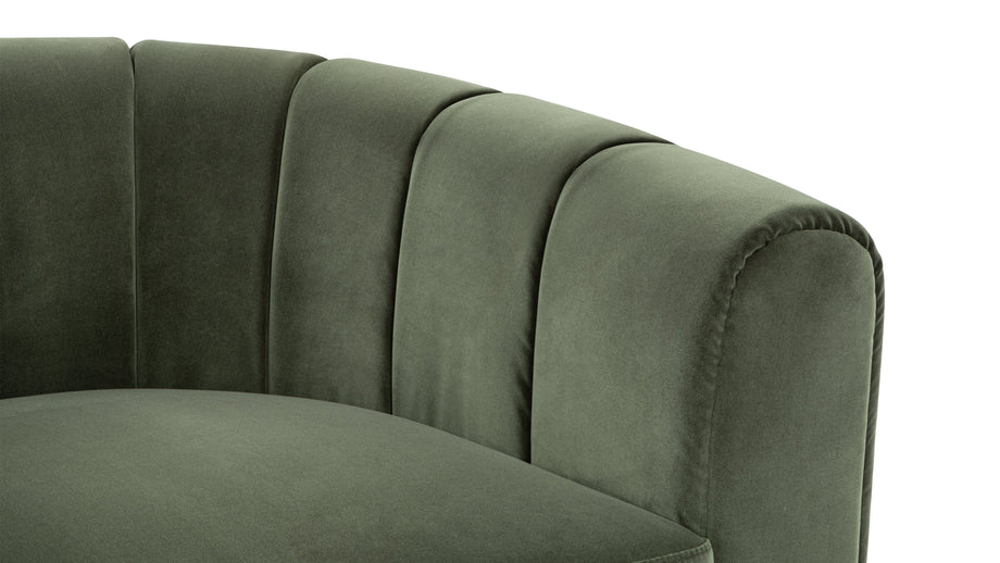 HaywardHayward - Hayward Lounge Chair, Seaglass Velvet