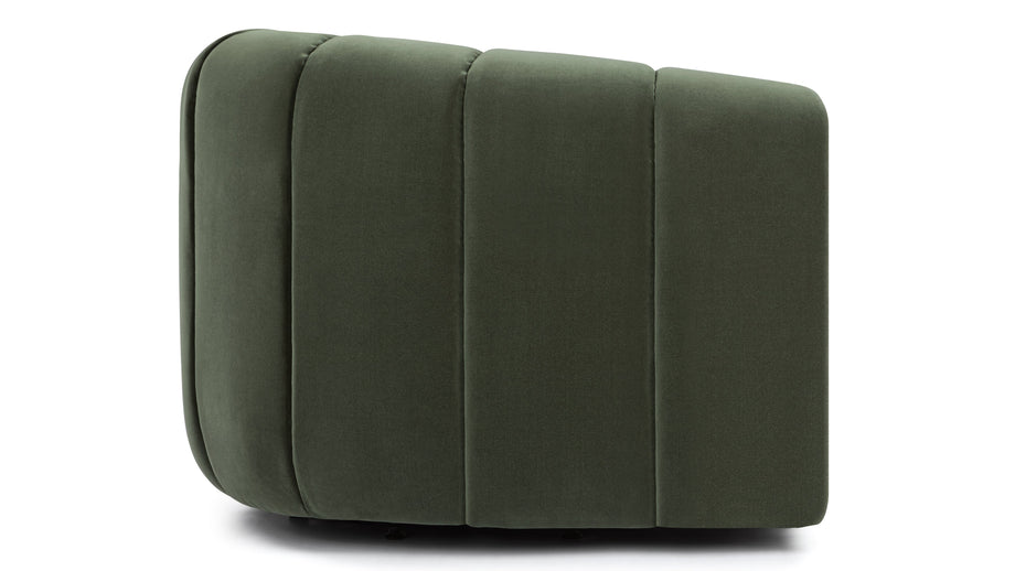 HaywardHayward - Hayward Lounge Chair, Seaglass Velvet