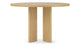 Arlon - Arlon - Arlon Round Dining Table, Light Oak, 119cm - Image 3