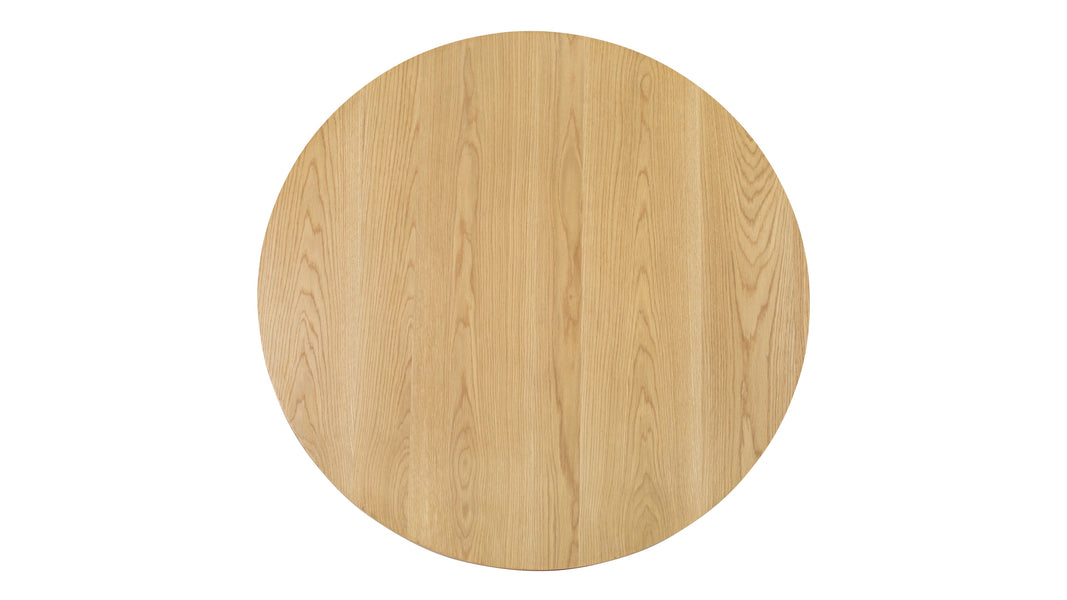 ArlonArlon - Arlon Round Dining Table, Light Oak, 119cm