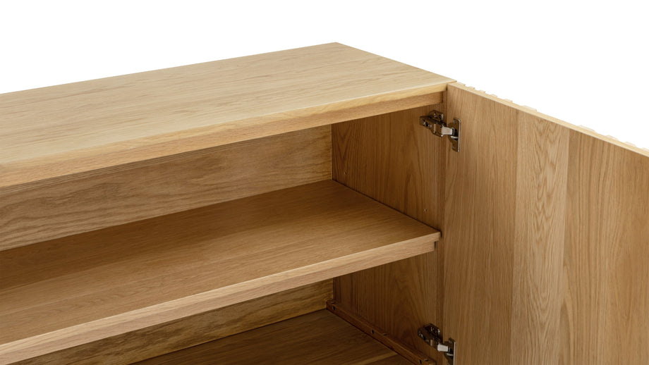 HenrieHenrie - Henrie Sideboard, Light Oak, 72in