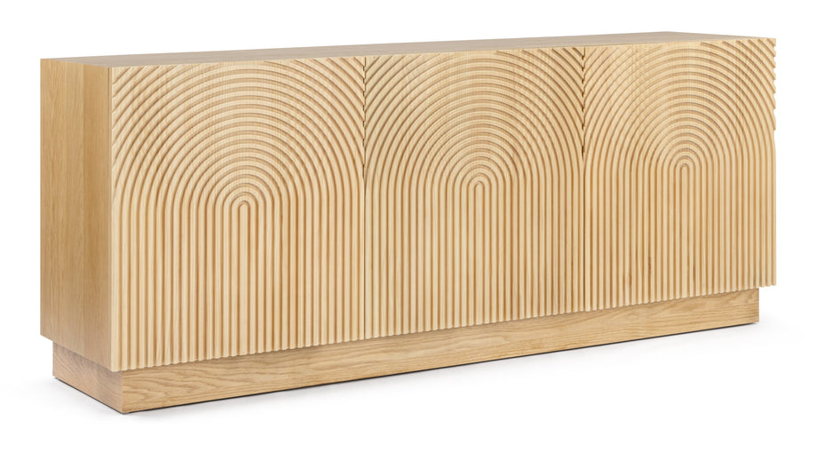 HenrieHenrie - Henrie Sideboard, Light Oak, 72in
