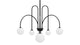 Mars - Mars - Mars Chandelier, Black - Image 1
