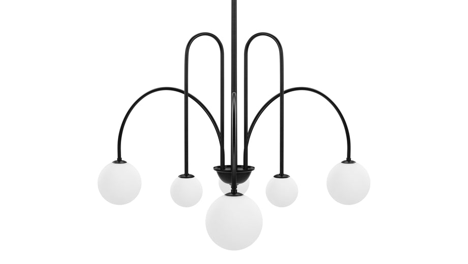 MarsMars - Mars Chandelier, Black