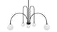 Mars - Mars - Mars Chandelier, Black - Image 4