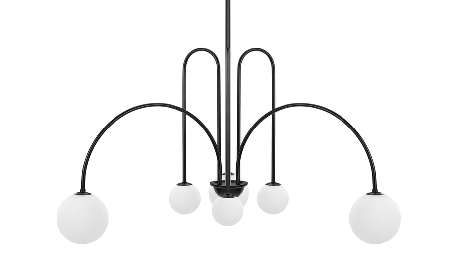 MarsMars - Mars Chandelier, Black