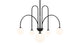 Mars - Mars - Mars Chandelier, Black - Image 5