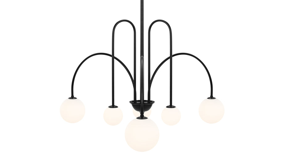 MarsMars - Mars Chandelier, Black