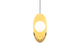 La Vie - La Vie - La Vie Pendant Light, Brass - Image 5