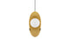 La Vie - La Vie - La Vie Pendant Light, Brass - Image 3