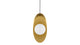 La Vie - La Vie - La Vie Pendant Light, Brass - Image 4