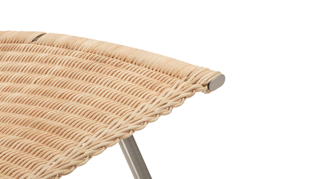 EbbeEbbe - Ebbe Lounge Chair, Natural Rattan