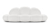 Cloud Nine - Cloud Nine - Cloud Nine Sofa, White Velvet - Image 1