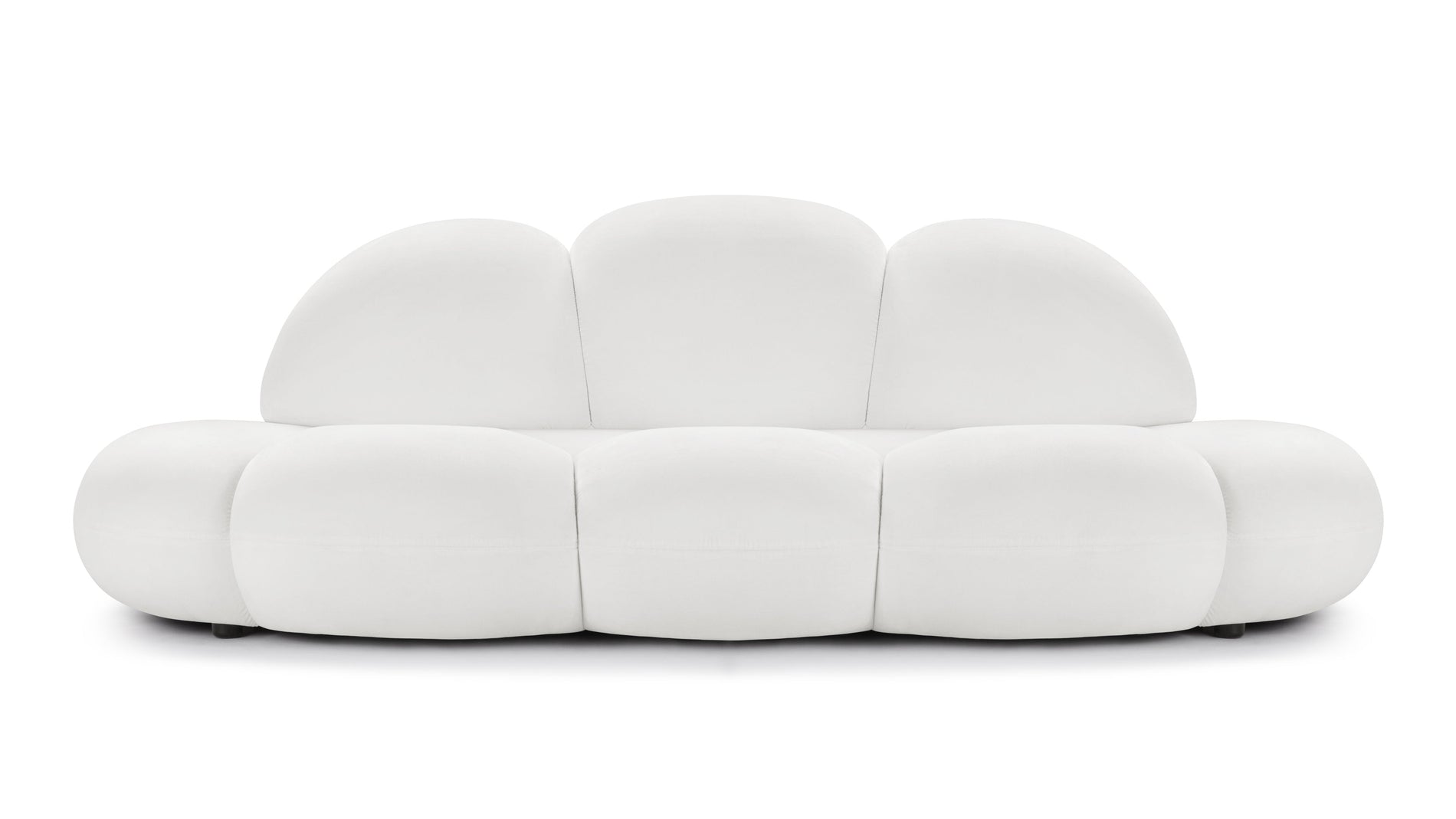 Cloud NineCloud Nine - Cloud Nine Sofa, White Velvet