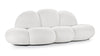 Cloud Nine - Cloud Nine - Cloud Nine Sofa, White Velvet - Image 2