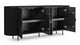 Emery - Emery - Emery Fluted Sideboard, Black, 180cm - Image 5