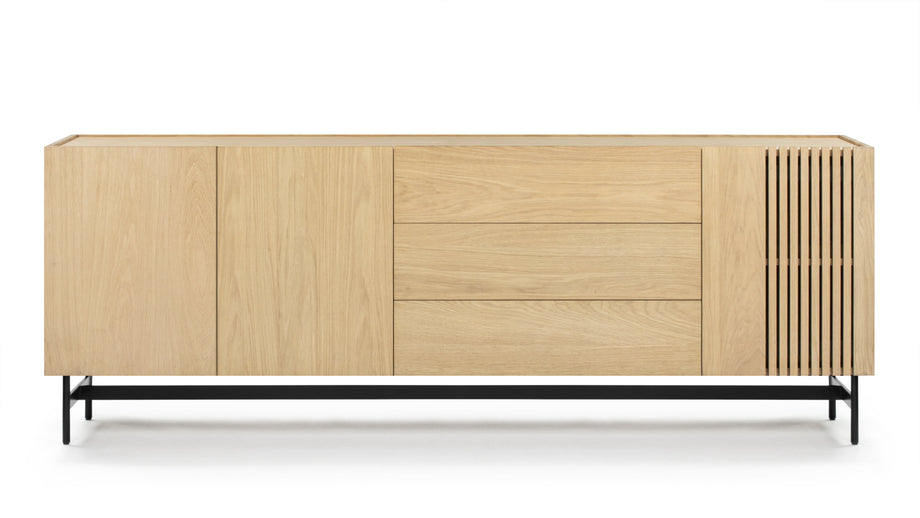 TrentTrent - Trent Sideboard, Light Oak, 216cm