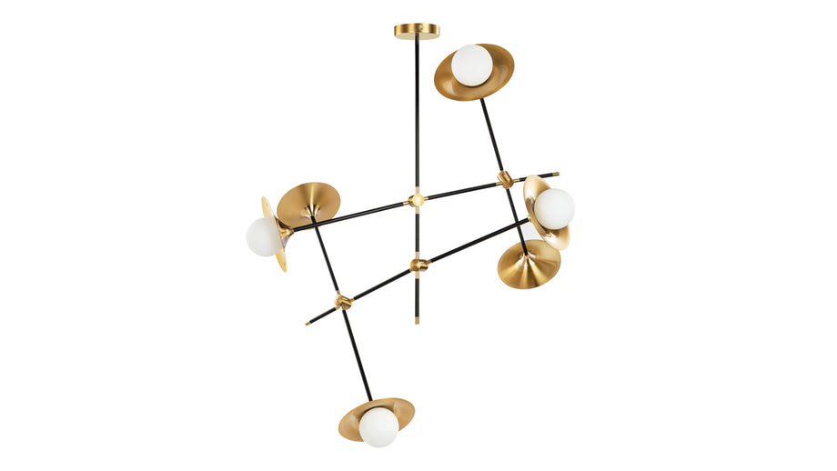 PraterPrater - Prater Chandelier, Brass