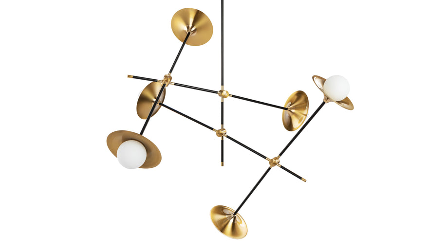 PraterPrater - Prater Chandelier, Brass