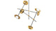Prater - Prater - Prater Chandelier, Brass - Image 1