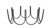 Lagom - Lagom - Lagom Chandelier, Black - Image 3