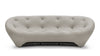 Ploum - Ploum - Ploum Three Seater Sofa, Gray Textured Jersey - Image 1