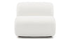 Carlo - Carlo - Carlo Lounge Chair, White Boucle - Image 3