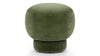 Nino - Nino - Nino Ottoman, Olive Green Velvet - Image 2