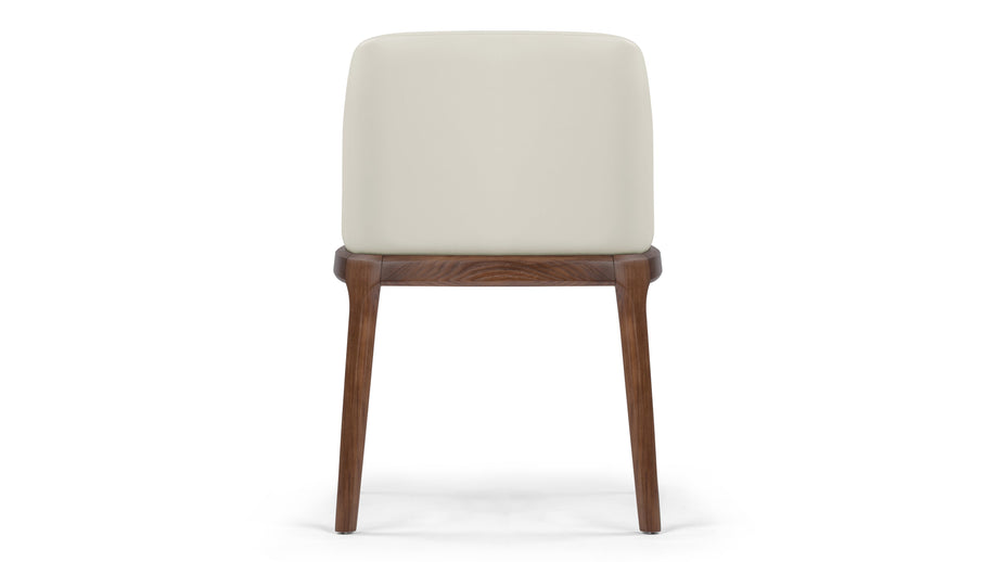 LeBlancTaupe Vegan Leather and Walnut