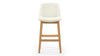 LeBlanc - Eggshell Vegan Leather and Natural Ash - Image 1
