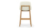 LeBlanc - Eggshell Vegan Leather and Natural Ash - Image 4
