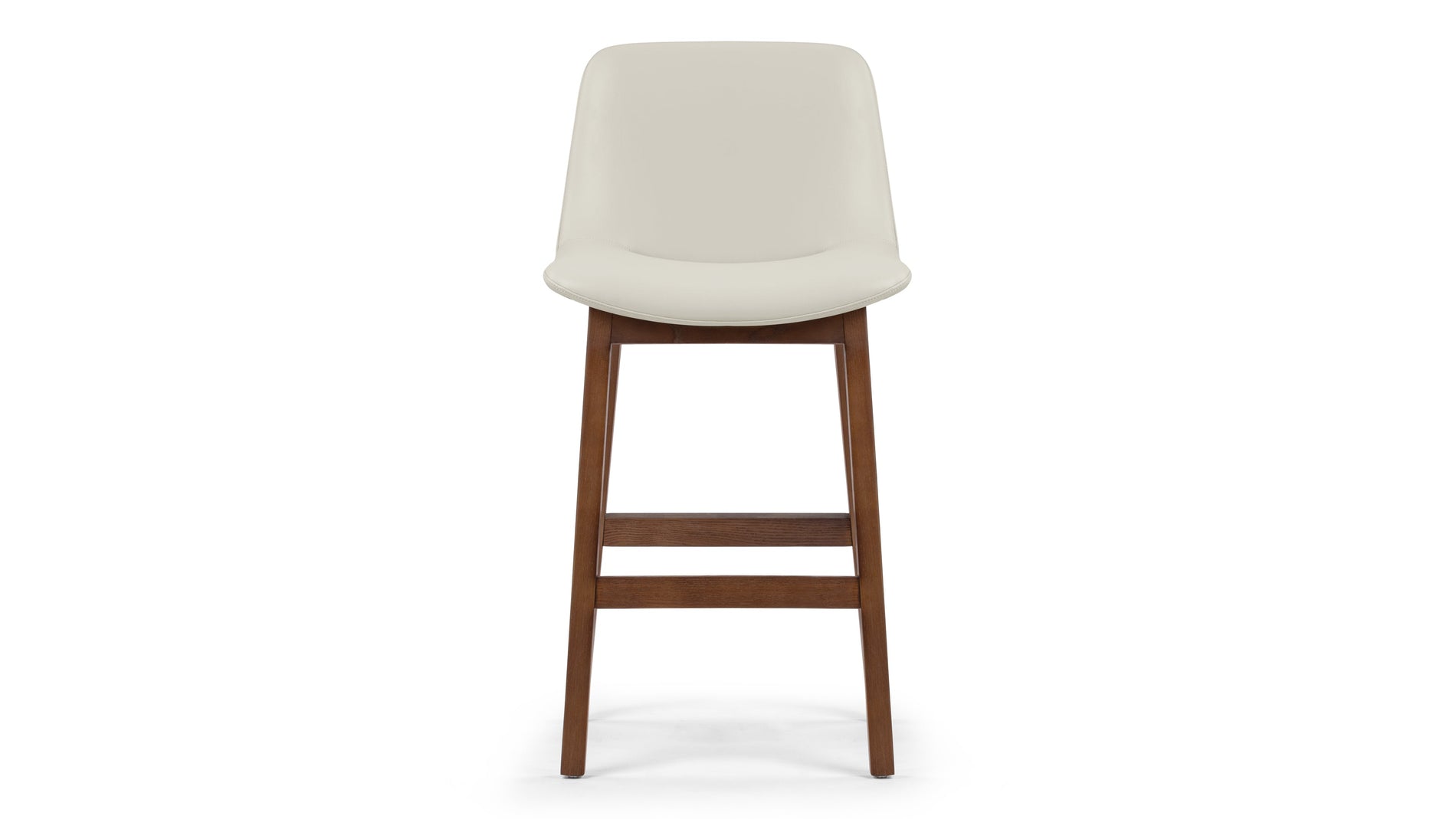 LeBlancTaupe Vegan Leather and Walnut