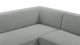 Acqua - Acqua - Acqua Outdoor Sectional, Left Corner, Dove Gray Performance Weave - Image 6