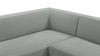Acqua - Acqua - Acqua Outdoor Sectional, Left Corner, Dove Gray Performance Weave - Image 6