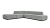 Acqua - Acqua - Acqua Outdoor Sectional, Left Corner, Dove Gray Performance Weave - Image 2