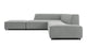 Acqua - Acqua - Acqua Outdoor Sectional, Left Corner, Dove Gray Performance Weave - Image 3