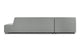 Acqua - Acqua - Acqua Outdoor Sectional, Left Corner, Dove Gray Performance Weave - Image 4