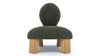 Hayes - Hayes - Hayes Lounge Chair, Pine Boucle - Image 1