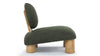 Hayes - Hayes - Hayes Lounge Chair, Pine Boucle - Image 3